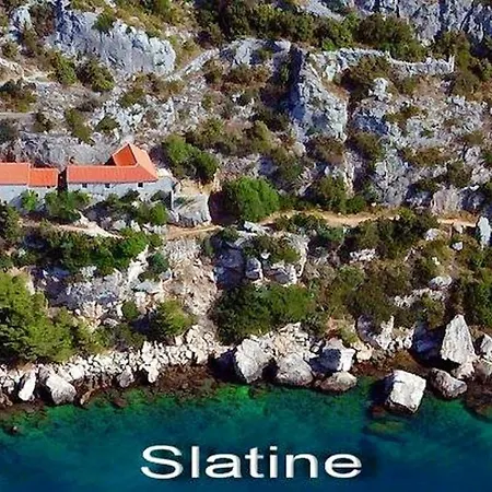 Lejlighed Charming In With Sea View - 45 M² Slatine